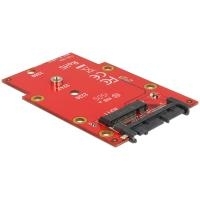 DeLOCK 1,8 Converter Micro SATA 16 Pin > M.2 NGFF - Speicher-Controller (M.2) - 1 Sender/Kanal - M.2 Card - 600MBps - SATA 6Gb/s (62636) von Delock