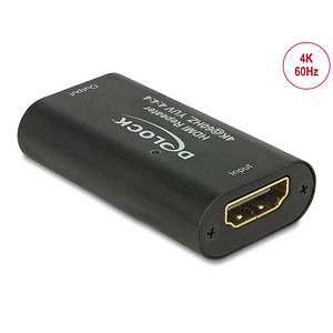 DeLOCK 4K 60 Hz  HDMI-Repeater HDMI-Repeater von Delock