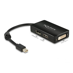 DeLOCK 62623  Mini-DisplayPort/DVI, DisplayPort, HDMI Adapter von Delock