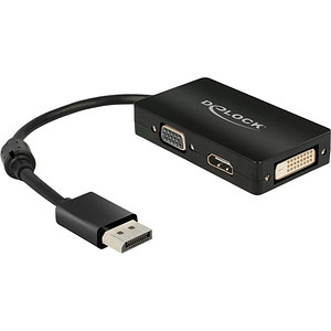 DeLOCK 62656  DisplayPort/DVI-D, HDMI, VGA Adapter von Delock