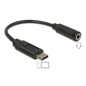 DeLOCK 65842  USB C/3,5 mm Klinke Headset-Adapter von Delock