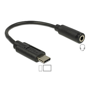 DeLOCK 65842 USB C/3,5 mm Klinke Headset-Adapter DeLOCK 65842 USB C/3,5 mm Klinke Headset-Adapter von Delock