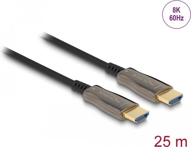 DeLOCK 84039 HDMI-Kabel 25 m HDMI Typ A (Standard) Schwarz (84039) von Delock