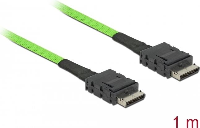 DeLOCK 85214 Serial Attached SCSI (SAS)-Kabel 1 m Schwarz (85214) von Delock