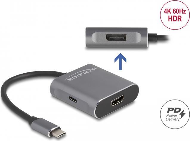 DeLOCK 87867 Videosplitter HDMI/DisplayPort 1x HDMI + 2x DisplayPort (87867) von Delock