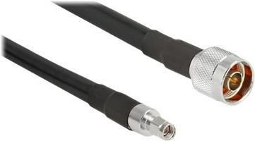 DeLOCK - Antennenkabel - N-Anschluss (S) bis RP-SMA (S) - 10,0m - Koax - CFD-400 - Schwarz (13028) von Delock