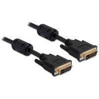 DeLOCK - DVI Anschlusskabel - DVI 24+5 (M) - DVI 24+5 (M) - 3,0m - schwarz (83112) von Delock