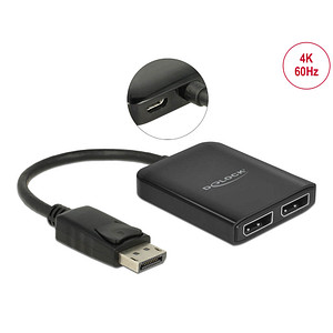DeLOCK 87768  DisplayPort Splitter von Delock