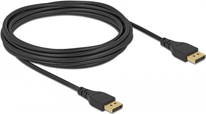 DeLOCK - DisplayPort-Kabel - DisplayPort (M) bis DisplayPort (M) - DisplayPort 1,2 - 5,0m - 4K Unterstützung - Schwarz (85912) von Delock