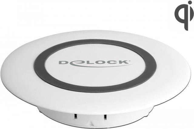 DeLOCK - Drahtlose Ladematte - 10 Watt - Fast Charge - weiß (65918) von Delock