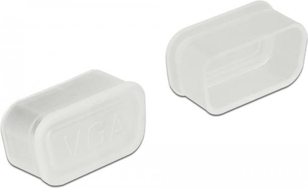 DeLOCK Dust Cover for VGA female - Schutzumschlag - durchsichtig (Packung mit 10) von Delock