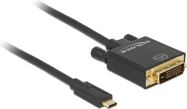 DeLOCK - Externer Videoadapter - Parade PS171 - USB-C - DVI - Schwarz - Einzelhandel (85320) von Delock