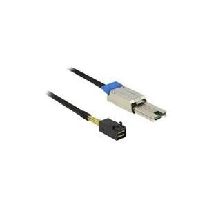DeLOCK - Externes SAS-Kabel - SAS 6Gbit/s - 26 pin 4x Mini SAS (M) bis 4x Mini SAS HD (SFF-8643) (M) - 1 m (83620) von Delock