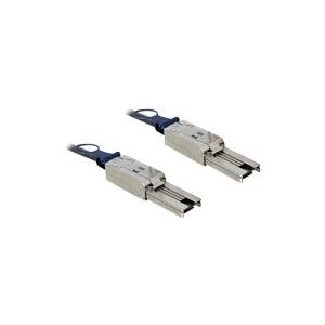 DeLOCK - Externes SAS-Kabel - SAS 6Gbit/s - 4x Shielded Mini MultiLane SAS (SFF-8088), 26-polig (M) - 4x Shielded Mini MultiLane SAS (SFF-8088), 26-polig (M) - 2 cm (83571) von Delock