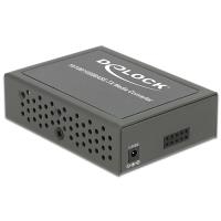DeLOCK Gigabit Ethernet Media Converter - Medienkonverter - 10Base-T, 100Base-TX, 1000Base-T - SFP (mini-GBIC) / RJ-45 (86440) von Delock