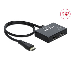 DeLOCK HDMI, 4K 60 Hz  HDMI Splitter von Delock