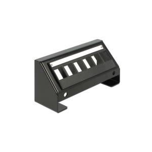 DeLOCK Keystone Multimedia Panel - 6 Keystone Ports mit 19,2 x 14,9 mm (86268) von Delock