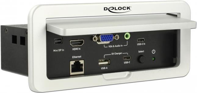 DeLOCK Multi-AV to HDMI Converter for Table Mount - Multiformat auf HDMI-Converter / Scaler / Switcher von Delock