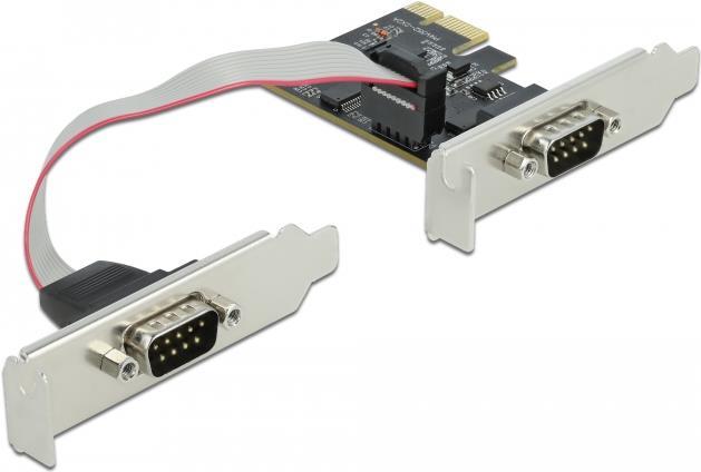 Delock PCI Express Karte zu 2 x Seriell RS-232 (90001) von Delock
