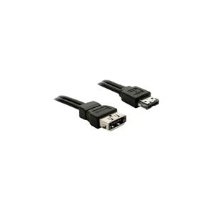 DeLOCK Power Over eSATA cable - Power Over eSATA-Kabel - 11-polig USB/eSATA - 11-polig USB/eSATA - 1,0m - Schwarz (84389) von Delock