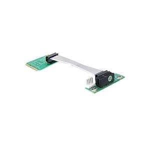 DeLOCK Riser card Mini PCI Express > PCI Express x1 left insertion - Riser Card (41305) von Delock