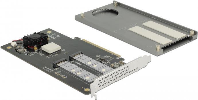 DeLOCK - Schnittstellenadapter - M.2 - M.2 Card - PCIe 3.0 x16 (89961) von Delock