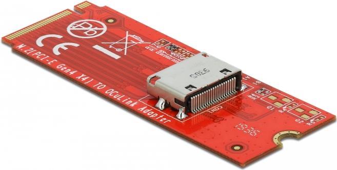 DeLOCK - Schnittstellenadapter - M.2 - M.2 NVMe Card - 64 Gbit/s - PCIe 4.0 x4 von Delock