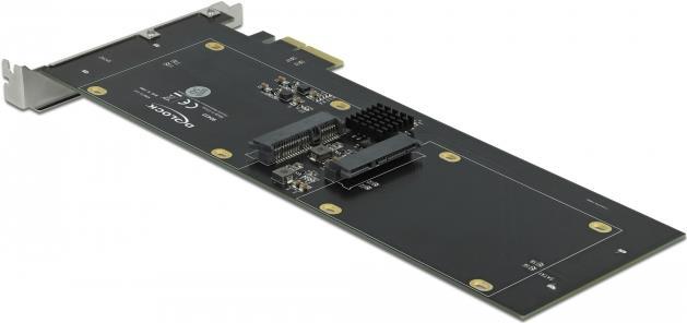 DeLOCK - Speichercontroller (RAID) - 4 Sender/Kanal - SATA 6Gb/s - 600MBps - RAID 0, 1, 10, JBOD - PCIe 2,0 x4 (90433) von Delock