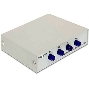 DeLOCK bidiretionaler Switch 4-fach DeLOCK bidiretionaler Switch 4-fach von Delock