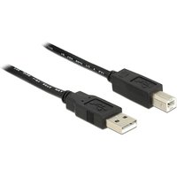 DeLOCK USB 2.0 Kabel USB-A zu USB-B 20m 83557 schwarz von Delock