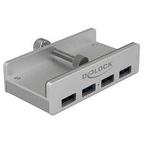 DeLOCK USB-Hub 4-fach silber von Delock