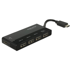 DeLOCK USB-Hub 5-fach schwarz von Delock