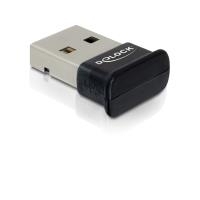 DeLock Adapter USB2.0 Bluetooth V4,0 Dual Modus - Netzwerkadapter - USB2.0 - Bluetooth 4,0 Dual Modus - Klasse 2 (61889) von Delock