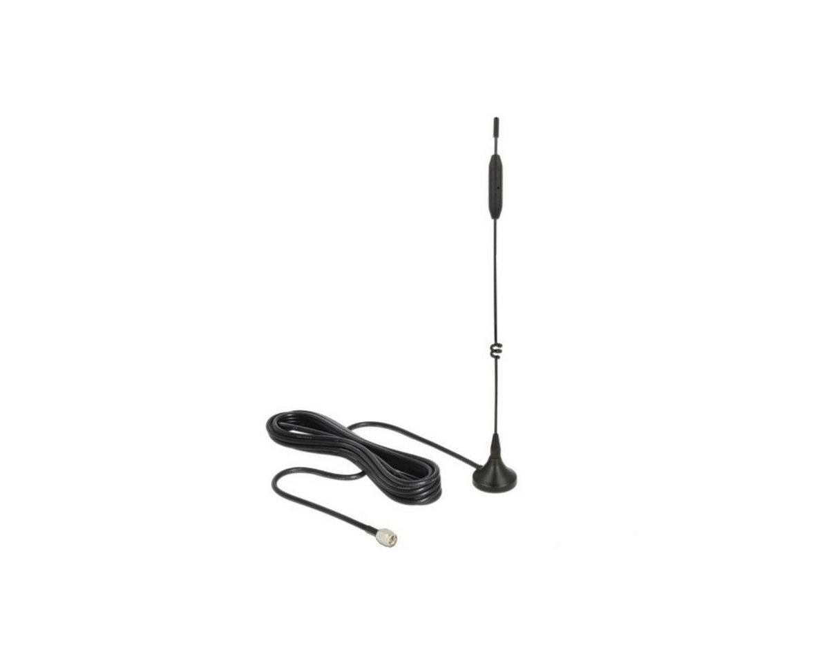 Delock 12420 - LTE/GSM/UMTS-Omniantenne - SMA-Stecker, 3-5 dBi,... WLAN-Antenne von Delock