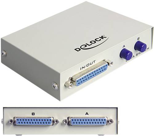 Delock 1982656 2 Port Parallel-Switch von Delock