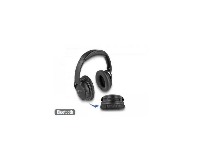 Delock 27181 - Bluetooth 5.0 Kopfhörer Over-Ear, faltbar, int.... Headset von Delock