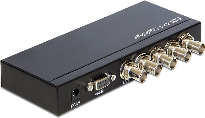 Delock 3G-SDI Switch 10,20cm (4) > 1 out (93251) von Delock