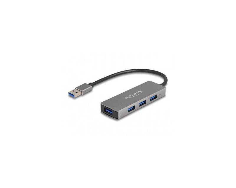 Delock 4 Port USB 3.2 Gen 1 Hub mit USB Typ-A Anschluss – USB... USB-Adapter USB 3.2 Gen 1 von Delock