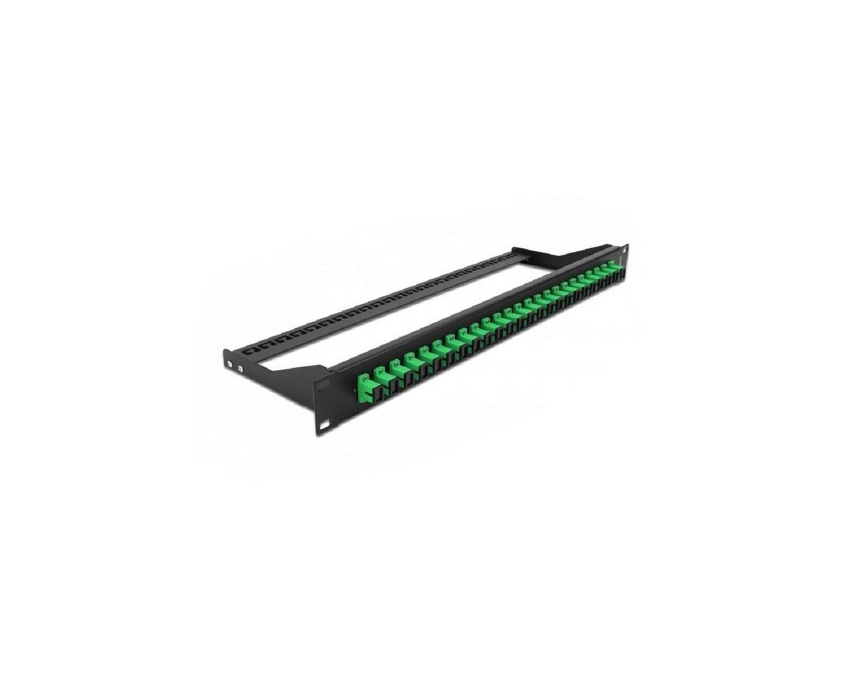 Delock 43381 - Delock 19 LWL Patchpanel, 24 Port SC Simplex, grün Netzwerk-Patch-Panel" von Delock