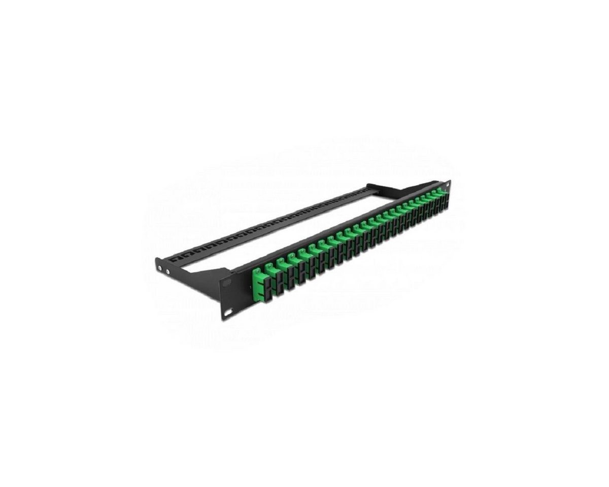 Delock 43393 - Delock 19 LWL Patchpanel, 24 Port SC Duplex, grün Netzwerk-Patch-Panel" von Delock