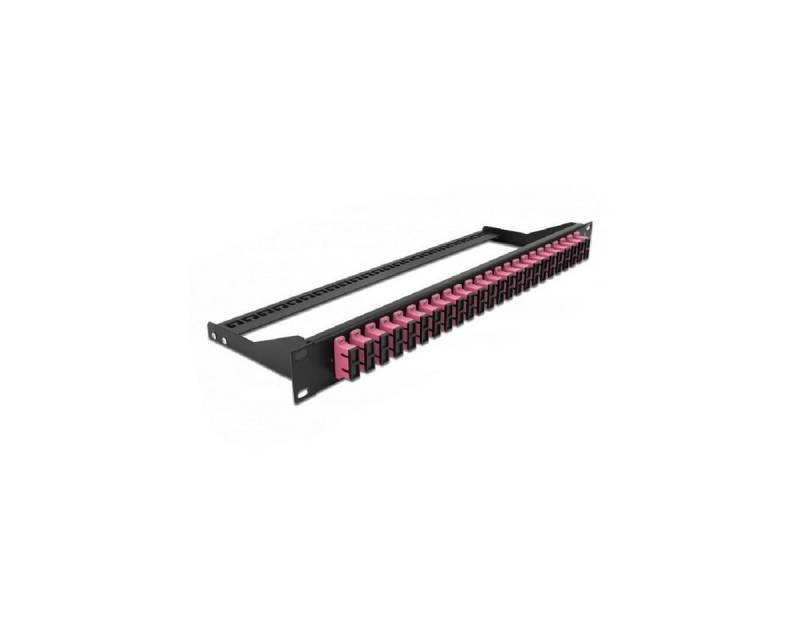 Delock 43396 - Delock 19 LWL Patchpanel, 24 Port SC Duplex, violett Netzwerk-Patch-Panel" von Delock