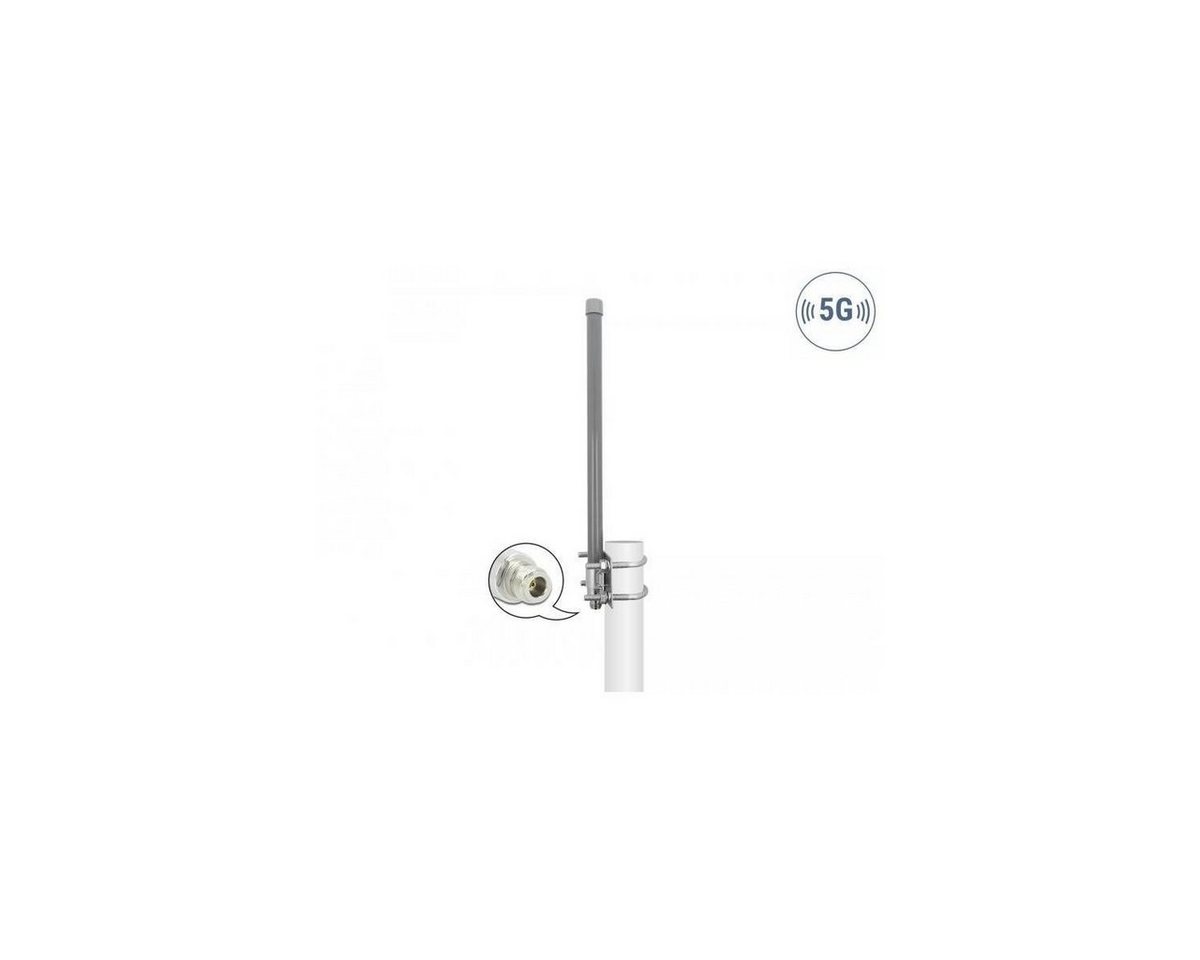 Delock 5G 3,3 - 3,8 GHz Antenne N Buchse 8 dBi 50 cm... WLAN-Antenne von Delock