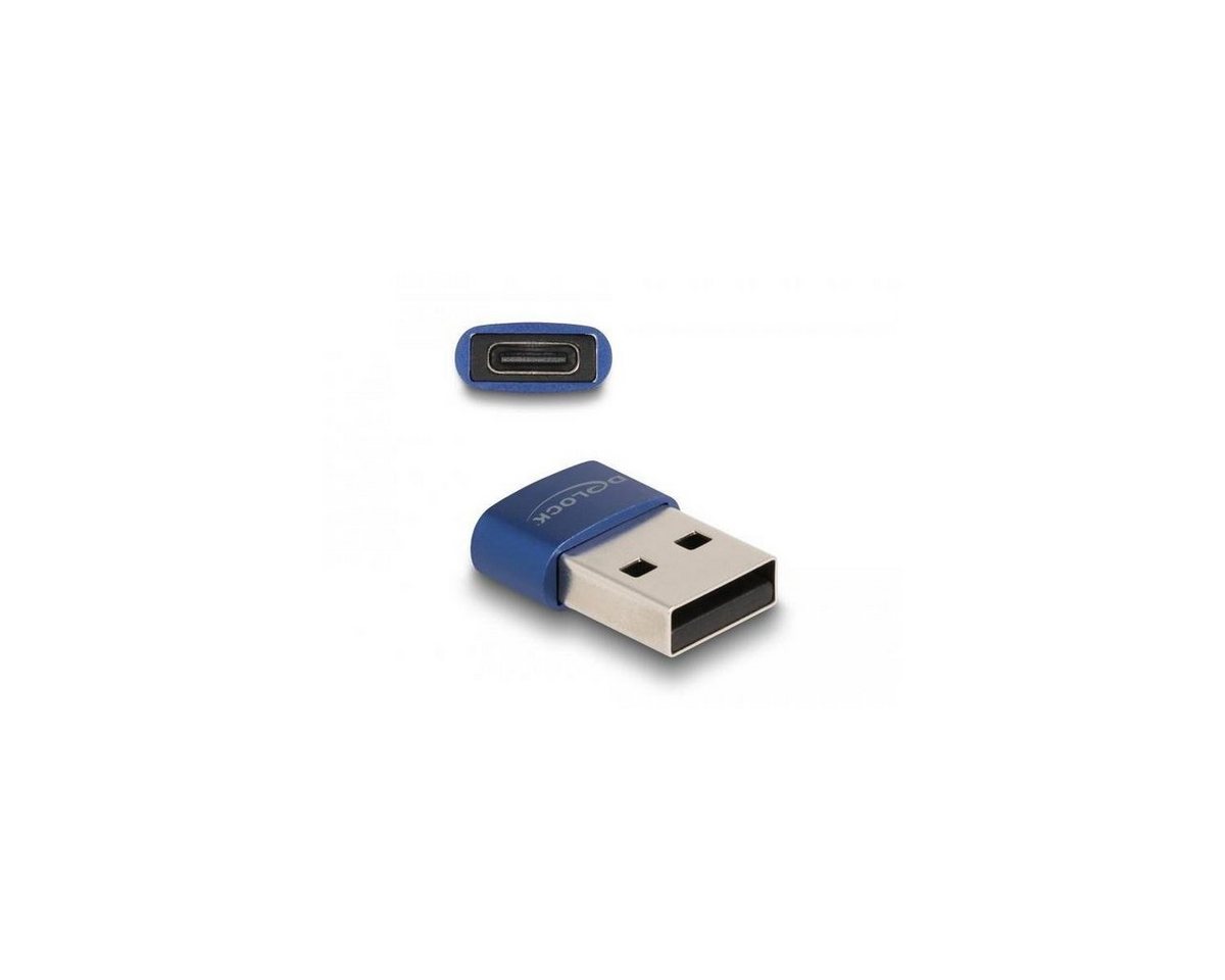 Delock 60051 - USB 2.0 Adapter USB Typ-A Stecker zu USB Type-C™... Computer-Kabel, USB A, USB von Delock