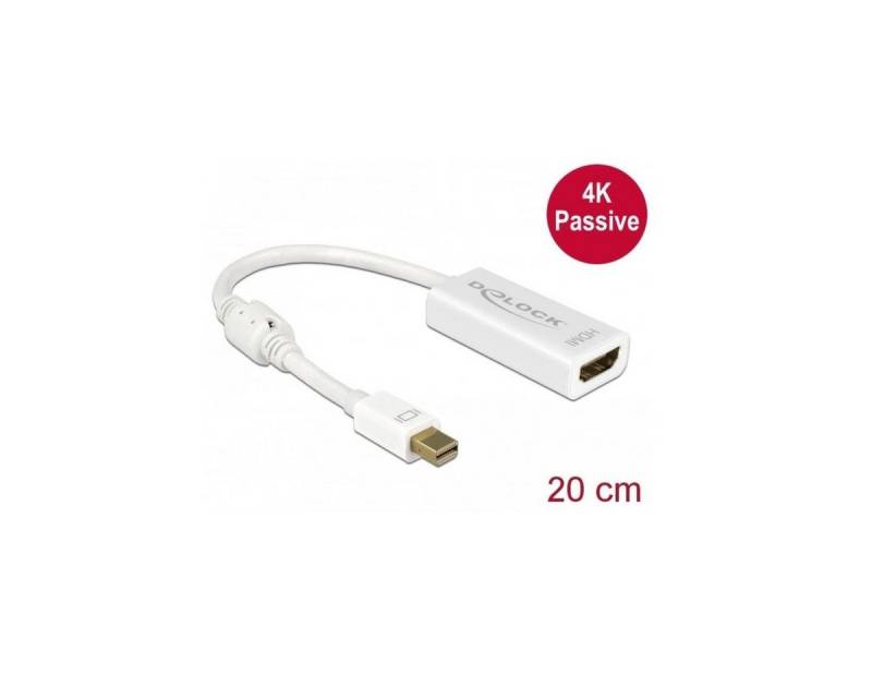 Delock 62614 - Adapter mini DisplayPort 1.2 Stecker > HDMI... Computer-Kabel, Display Port, DisplayPort (20,00 cm) von Delock