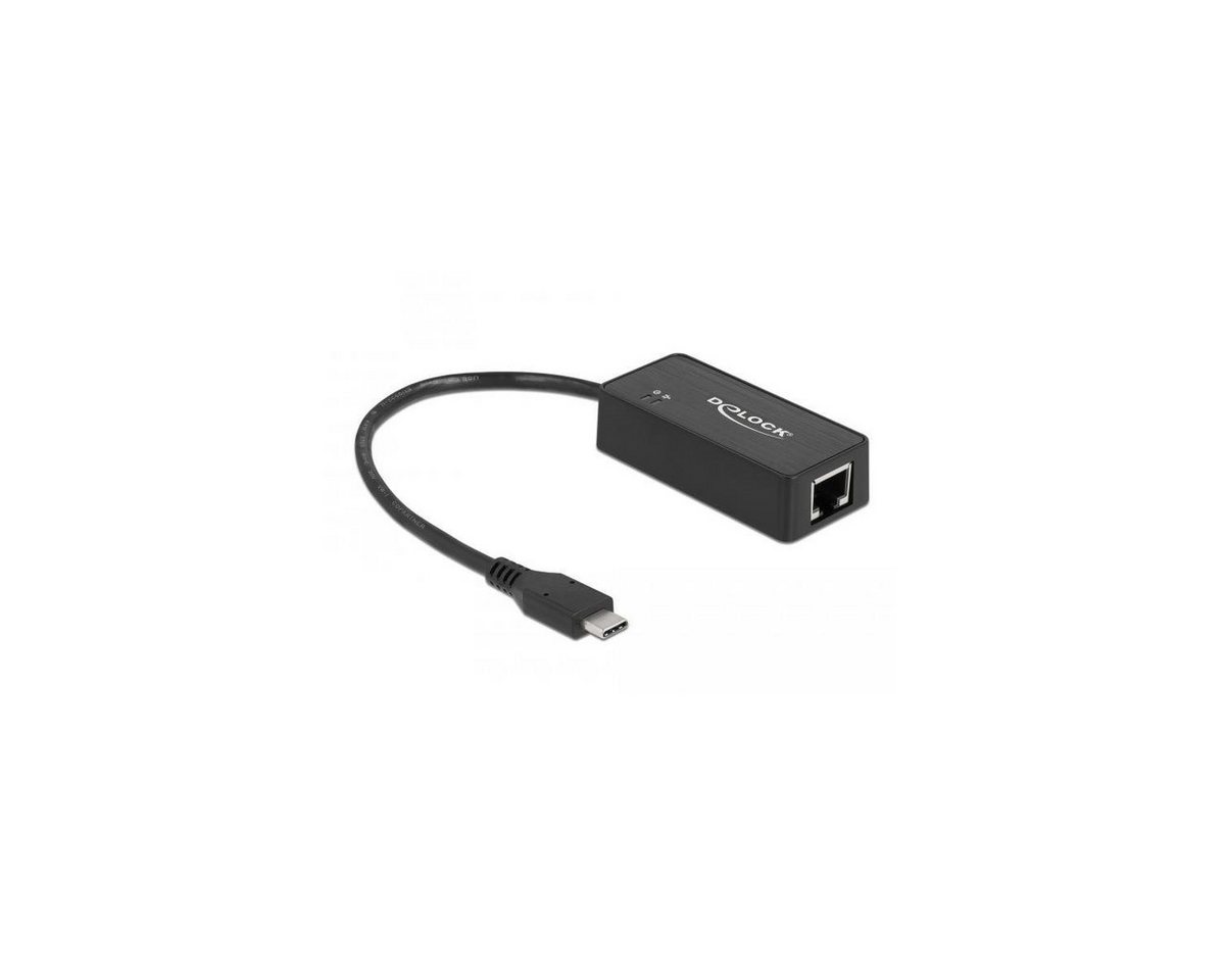 Delock 62642 - Adapter SuperSpeed (USB 3.1 Gen 1) USB Type-C™... Computer-Kabel, USB C, RJ45 (25,00 cm) von Delock