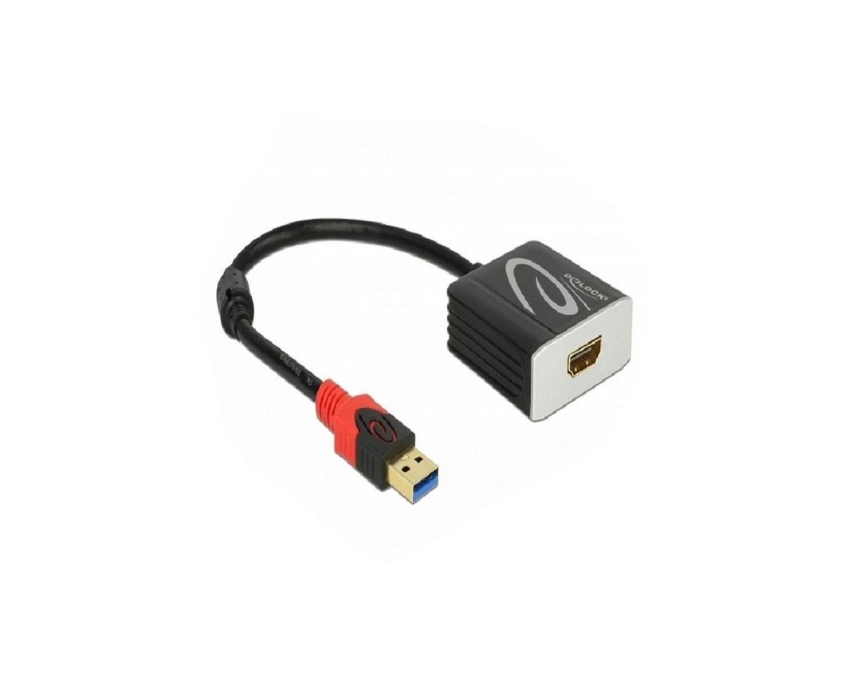 Delock 62736 - Adapter USB 3.0 Typ-A Stecker > HDMI Buchse Computer-Kabel, USB A, USB (20,00 cm) von Delock