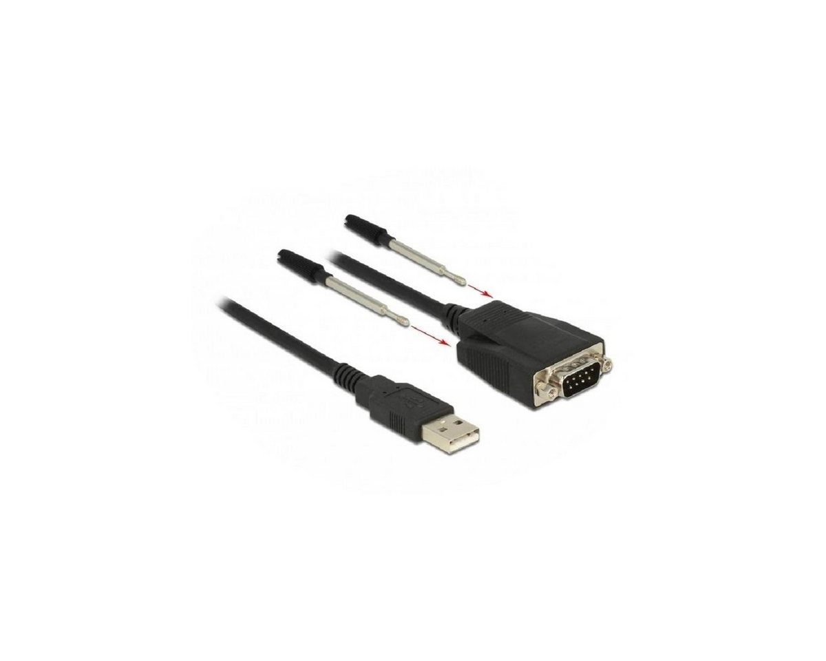 Delock 62955 - Adapter USB 2.0 Typ-A Stecker > 1 x Seriell... Computer-Kabel, USB A, (125,00 cm) von Delock