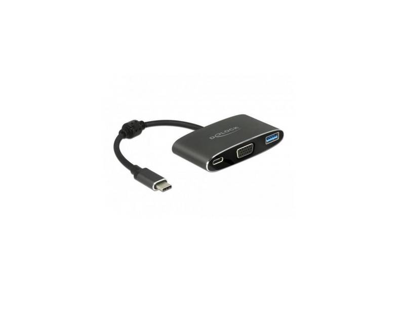 Delock 62992 - Adapter USB Type-C™ Stecker > VGA Buchse (DP Alt... Computer-Kabel, USB C, USB (20,00 cm) von Delock