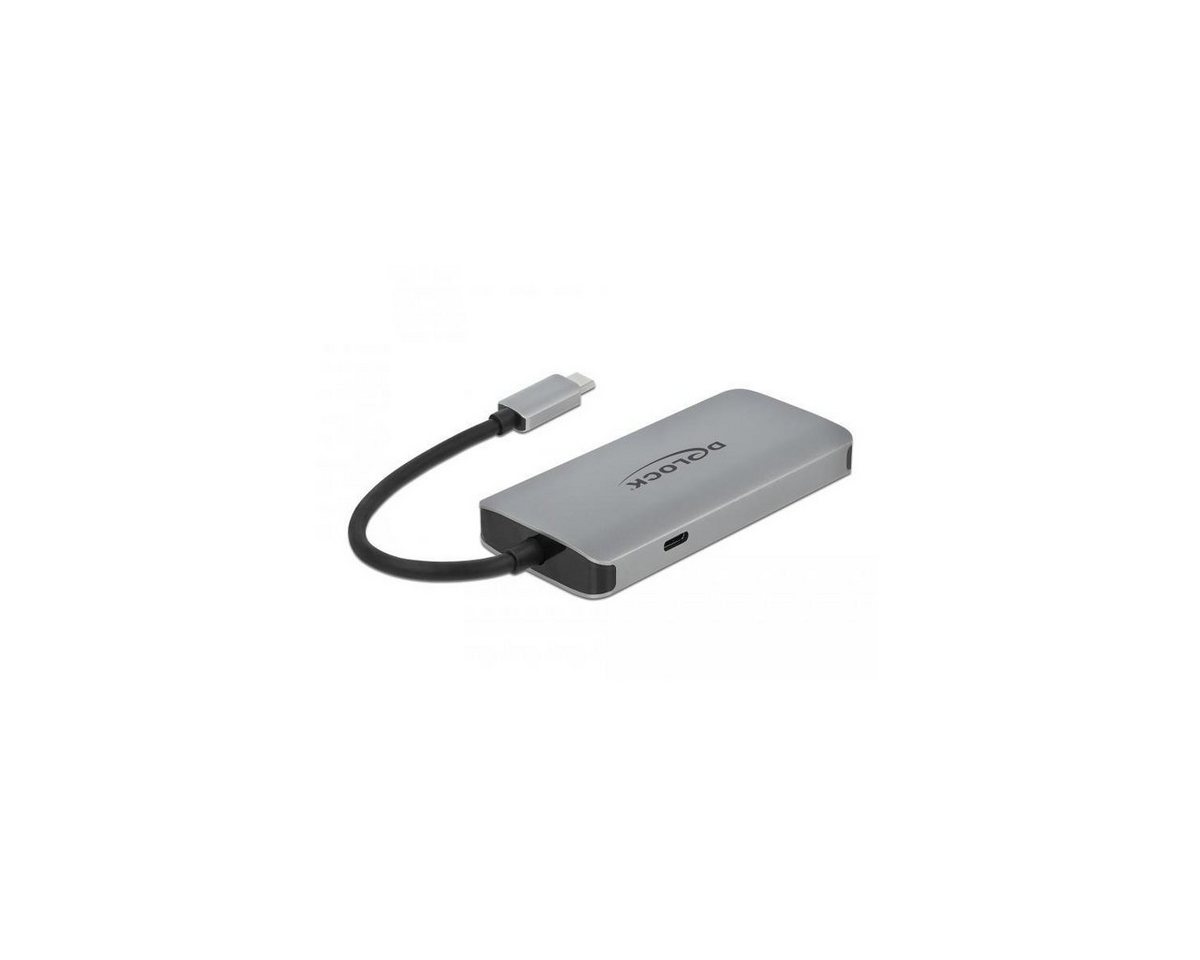 Delock 63252 - USB 3.2 Gen 1 Hub mit 4 Anschlüssen und Gigabit... USB-Adapter USB C von Delock