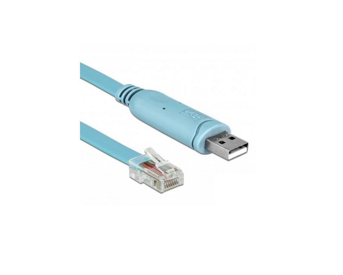Delock 63289 - Adapter - USB 2.0 Typ-A Stecker > 1x Seriell... Computer-Kabel, USB, RJ45 (300,00 cm) von Delock